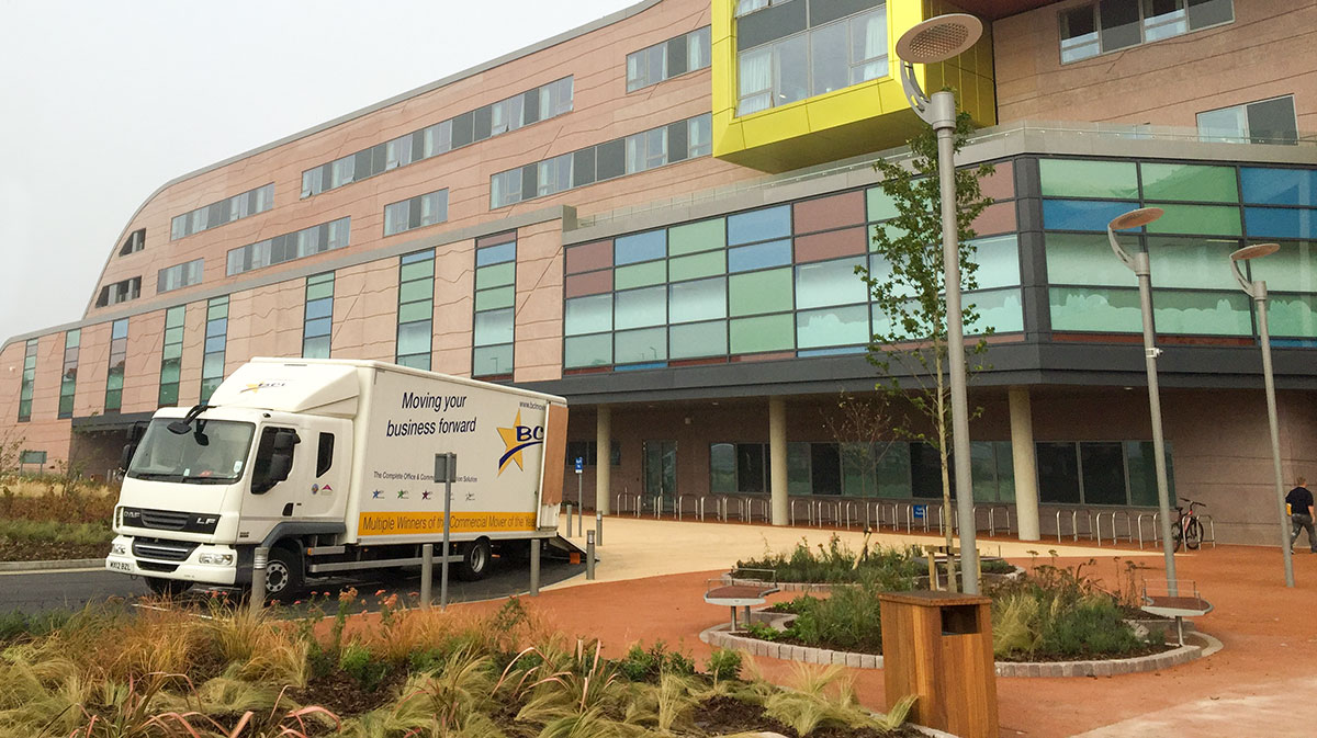 Alder Hey Children's Hospital Move with BCL and Pluscrates