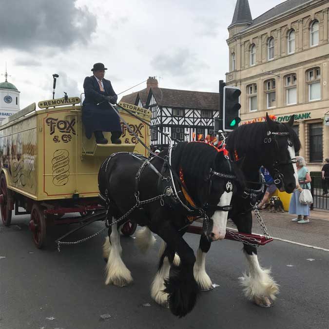 Vehicle Parade – BAR Conference, Stratford-Upon-Avon