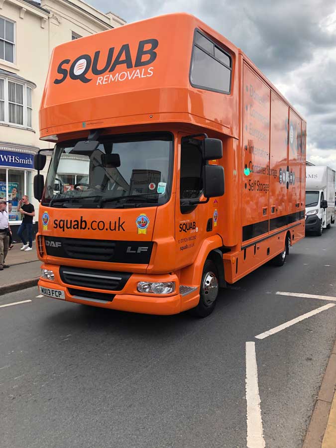 Squab lorry