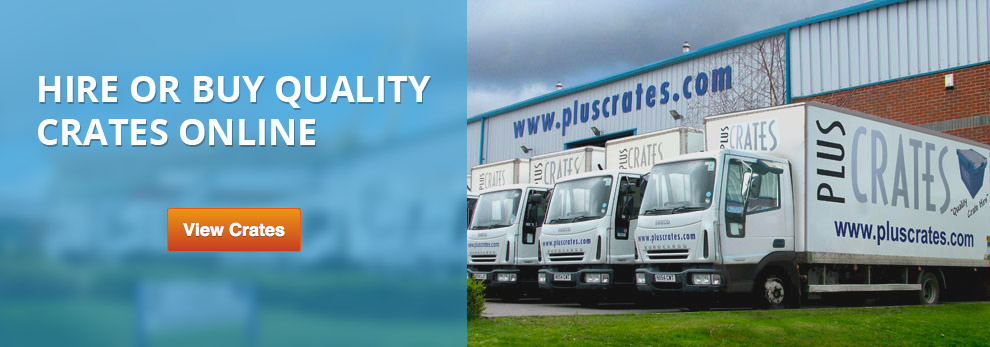 hire or buy quality crates online from pluscrates crate rental